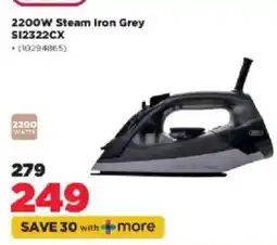 HiFi Corp 2200W Steam Iron Grey SI2322CX offer