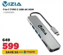 HiFi Corp VIZIA 7-in-1 TYPE C USB 4K HDMI offer