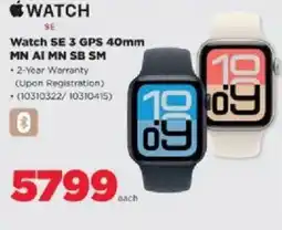 HiFi Corp Apple Watch SE 3 GPS 40mm offer