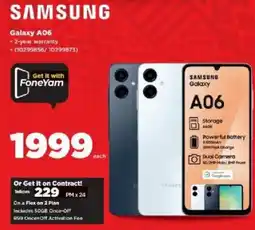 HiFi Corp SAMSUNG Galaxy A06 offer