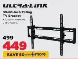 HiFi Corp ULTRA-LINK 39-80-Inch Tilting TV Bracket offer