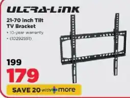 HiFi Corp ULTRA-LINK 21-70 inch Tilt TV Bracket offer