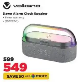 HiFi Corp Volkano Dawn Alarm Clock Speaker offer