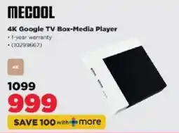 HiFi Corp MECOOL 4K Google TV Box-Media Player offer