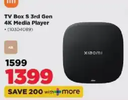 HiFi Corp TV Box S 3rd Gen 4K Media Player offer