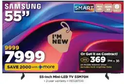 HiFi Corp Samsung 55" 55-Inch Mini-LED TV 55M70H offer