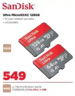 HiFi Corp SanDisk Ultra MicroSDXC 128GB offer
