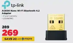 HiFi Corp tp-link AC600 Nano Wi-Fi Bluetooth 4.2 Adapter offer