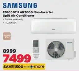 HiFi Corp SAMSUNG 12000BTU AR3000 Non-Inverter Split Air Conditioner offer