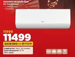 HiFi Corp TCL 18000BTU BreezeIN Split Air Conditioner offer