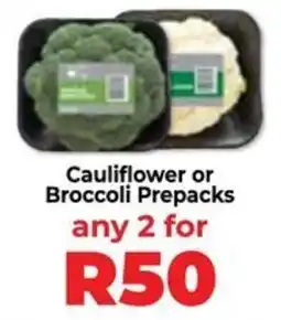 Food Lover's Market Cauliflower or Broccoli Prepacks offer