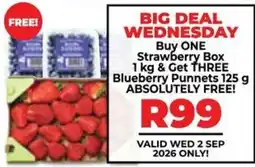 Food Lover's Market Strawberry Box Blueberry Punnet offer