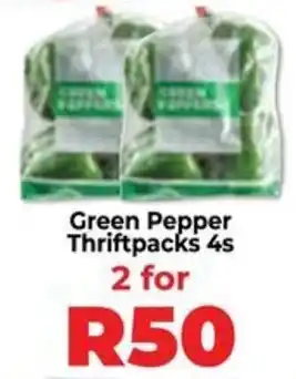 Food Lover's Market Green Pepper Thriftpacks offer