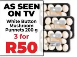 Food Lover's Market White Button Mushroom Punnets offer