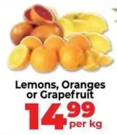 Food Lover's Market Lemons, Oranges or Grapefruit offer