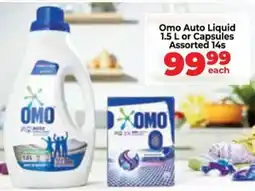 Food Lover's Market Omo Auto Liquid Assorted offer