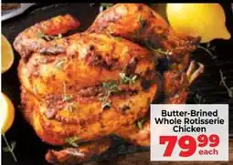 Food Lover's Market Butter-Brined Whole Rotisserie Chicken offer
