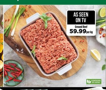 Minced beef