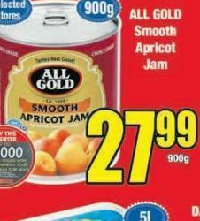 Boxer All gold apricot jam offer