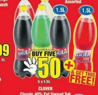 Boxer Khula soft drinks 5 offer