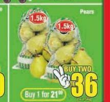 Boxer Pears 2 offer