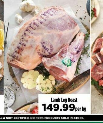 Food Lover's Market Lamb leg offer