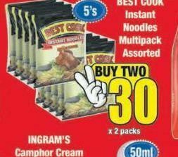 Boxer Best cook noodles 2 offer