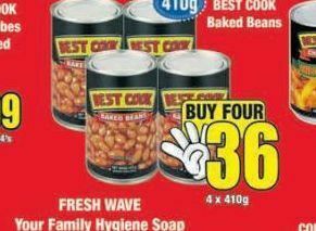 Boxer Best cook baked beans 4 offer