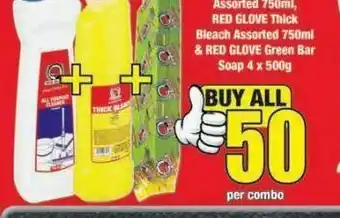 Boxer Red glove bleach offer