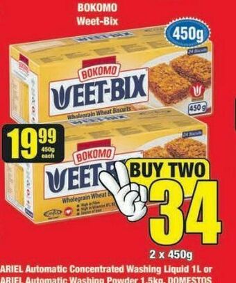 Boxer Bokomo weet-bix offer
