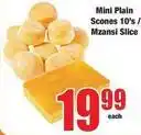 Boxer Mini - plain scones 10's / mzansi slice offer