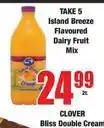 Boxer Clover - island breeze flavoured dairy fruit mix offer