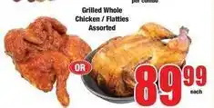 Boxer Grilled whole chicken / flatties offer