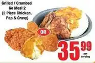 Boxer Go meal 2 (2 piece chicken, pap & gravy) offer