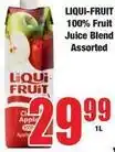 Boxer Liqui-fruit - 100% fruit juice blend offer