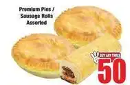 Boxer Premium pies / sausage rolls offer