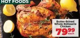 Food Lover's Market Whole rotisserie chicken offer