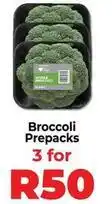 Food Lover's Market Broccoli prepacks offer
