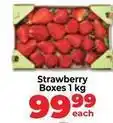 Food Lover's Market Strawberry boxes offer