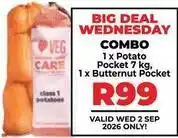 Food Lover's Market Potato pocket & butternut pocket offer