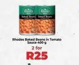 Food Lover's Market Rhodes - baked beans in tomato sauce offer