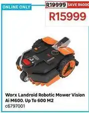 Leroy Merlin Worx - landroid robotic mower vision ai m600. up to 600 m2 offer