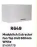 Leroy Merlin It modukitch extractor fan top unit 600mm white offer