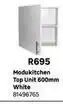 Leroy Merlin Modukitchen top unit 600mm white offer