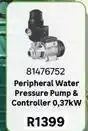 Leroy Merlin Peripheral water pressure pump & controller 0,37kw offer