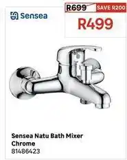 Leroy Merlin Sensea - natu bath mixer chrome offer