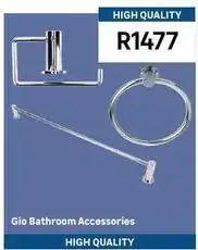 Leroy Merlin Gio bathroom accessories offer