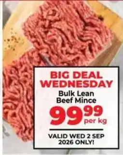 Food Lover's Market Bulk Lean Beef Mince offer