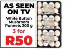 Food Lover's Market White Button Mushroom Punnets offer