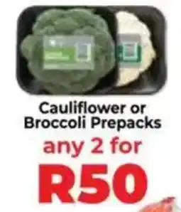 Food Lover's Market Cauliflower or Broccoli Prepacks offer